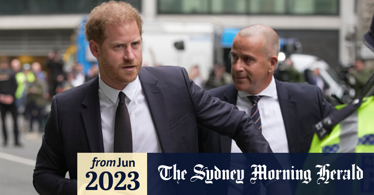 Prince Harry Daily Mirror case Royal slams ‘vile’ press in evidence